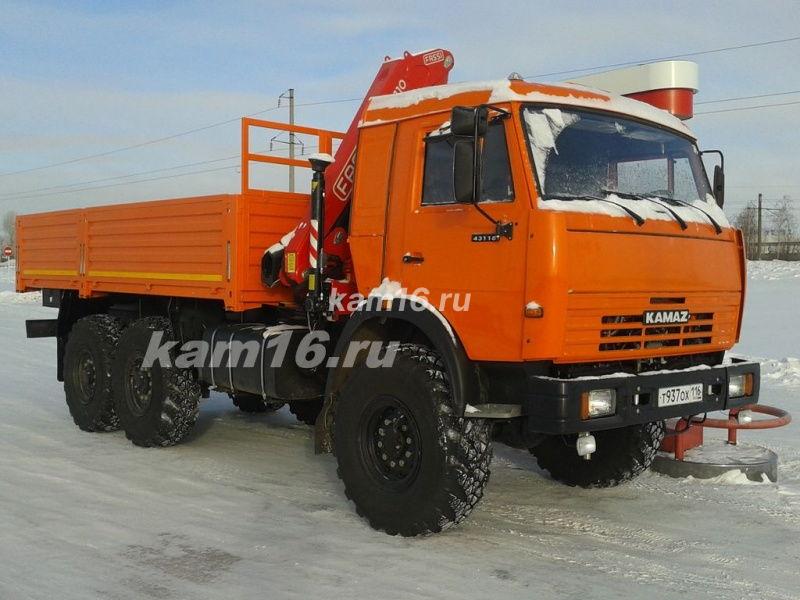 КАМАЗ 43118 с КМУ Fassi F110A.0.22