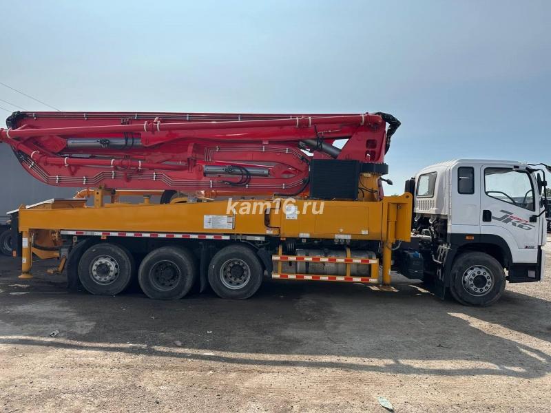 Автобетононасос на Шасси FAW JK6 8х4 c установкой JIUHE JHZ5290THB-38